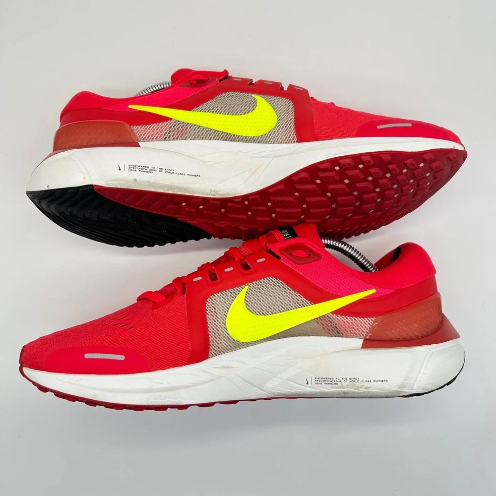 Nike Air Zoom Vomero 16 Shoes Mens 10 Siren Red Volt Running Sneakers DA7245-600